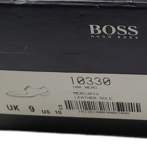 Boss Hugo Boss Men lace up Dress up Shoes Size 11 - Picture 13 of 14